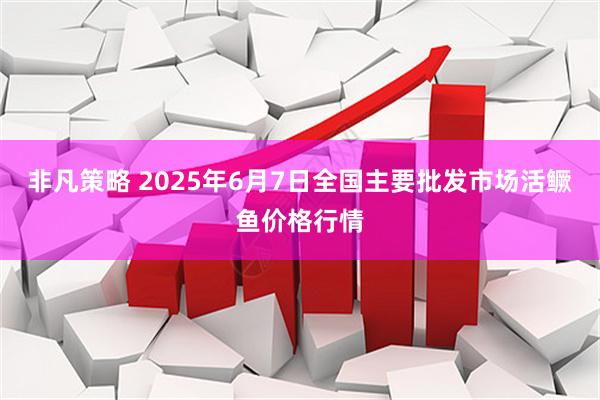 非凡策略 2025年6月7日全国主要批发市场活鳜鱼价格行情